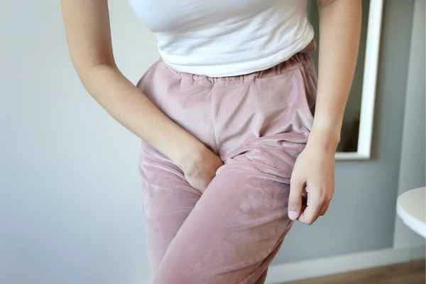 woman struggling with urine incontinence Barry