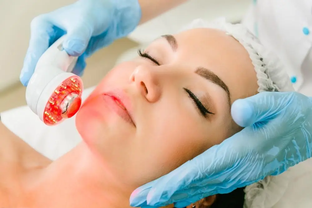 woman having non-surgical Morph8 treatment Barry