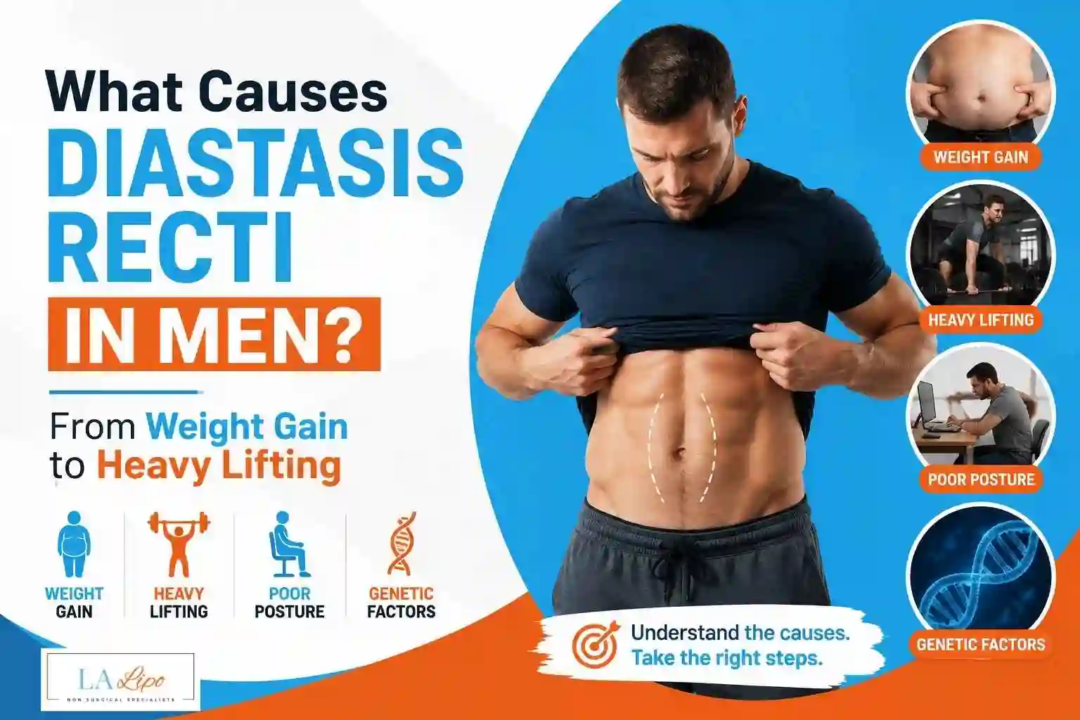 What Causes Diastasis Recti in Men? From Weight Gain to Heavy Lifting Barry